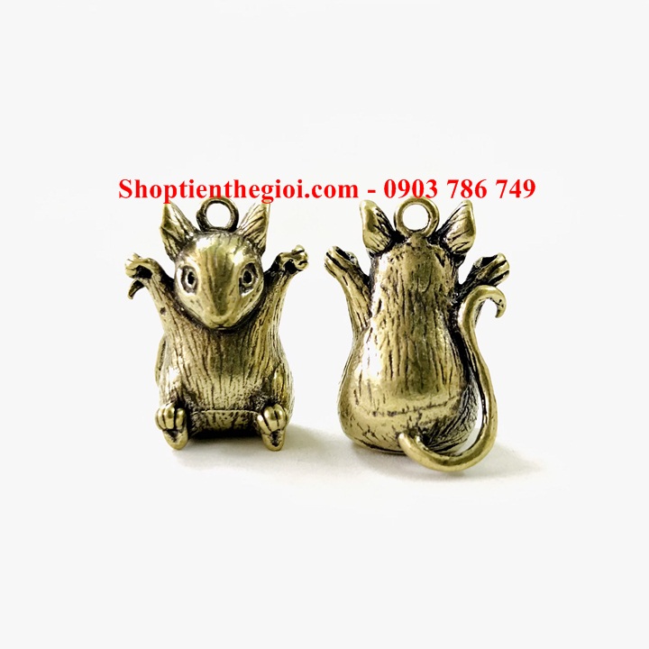 Móc Khóa Tượng Đồng Con Chuột - SP005215